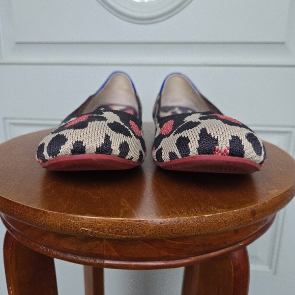 Rothy's The Flat Red Cat Flats Retired - Picture 7 of 9